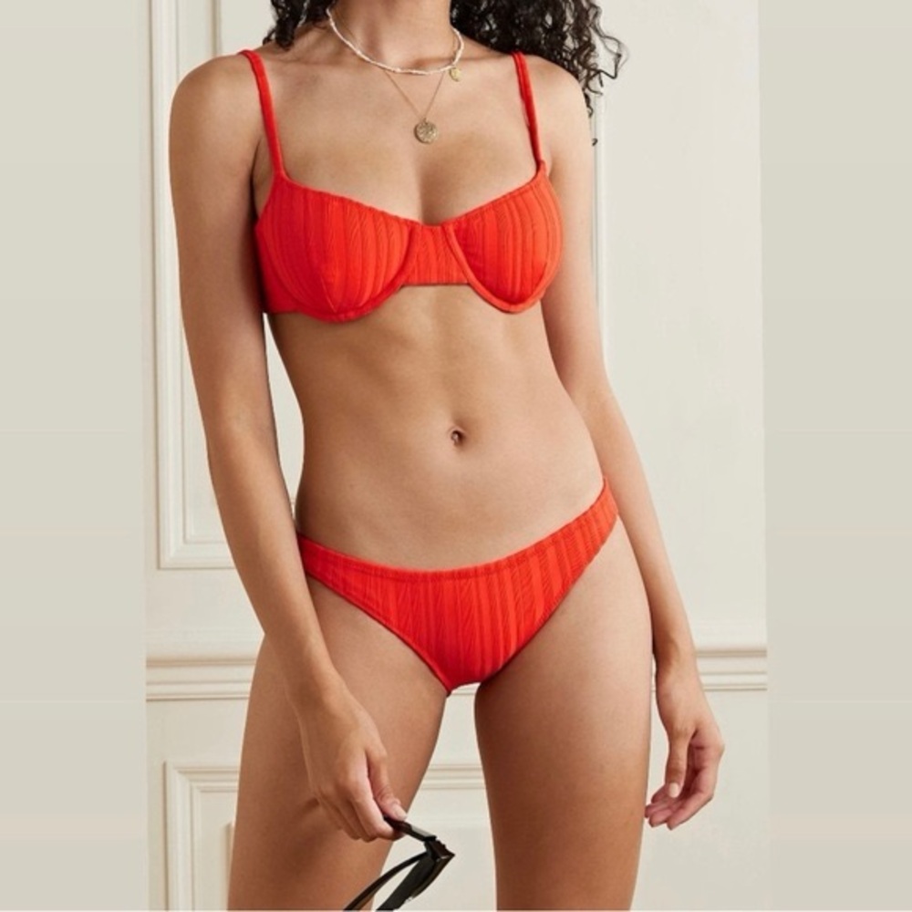 Solid & Striped Eva Bikini Top and Elsa Bikini Bottom